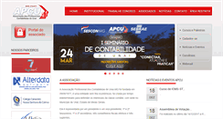 Desktop Screenshot of apcu.com.br
