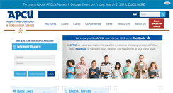 Desktop Screenshot of apcu.com